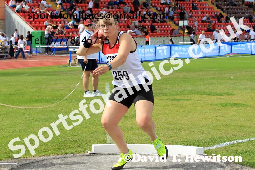 Shot Putt, 2024 Gateshead Tartan Games.  Photo: David T. Hewitson/Sports for All Pics